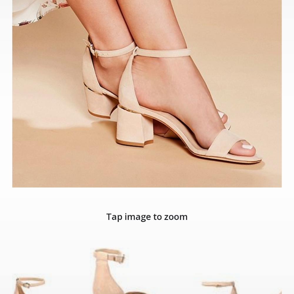 Antonio Melani Sandals, size 8M, BESPOKED BLUSH COLOR